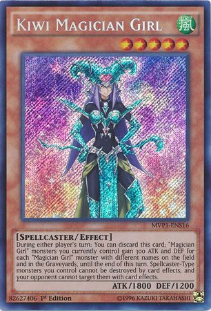 Kiwi Magician Girl [MVP1-ENS16] Secret Rare | The CG Realm