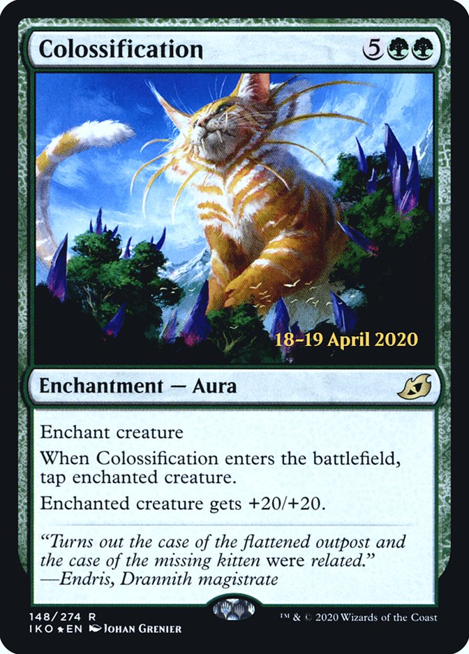 Colossification [Ikoria: Lair of Behemoths Prerelease Promos] | The CG Realm