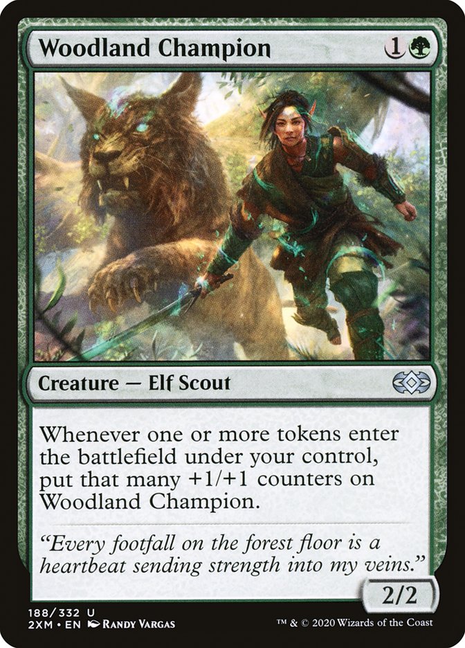 Woodland Champion [Double Masters] | The CG Realm