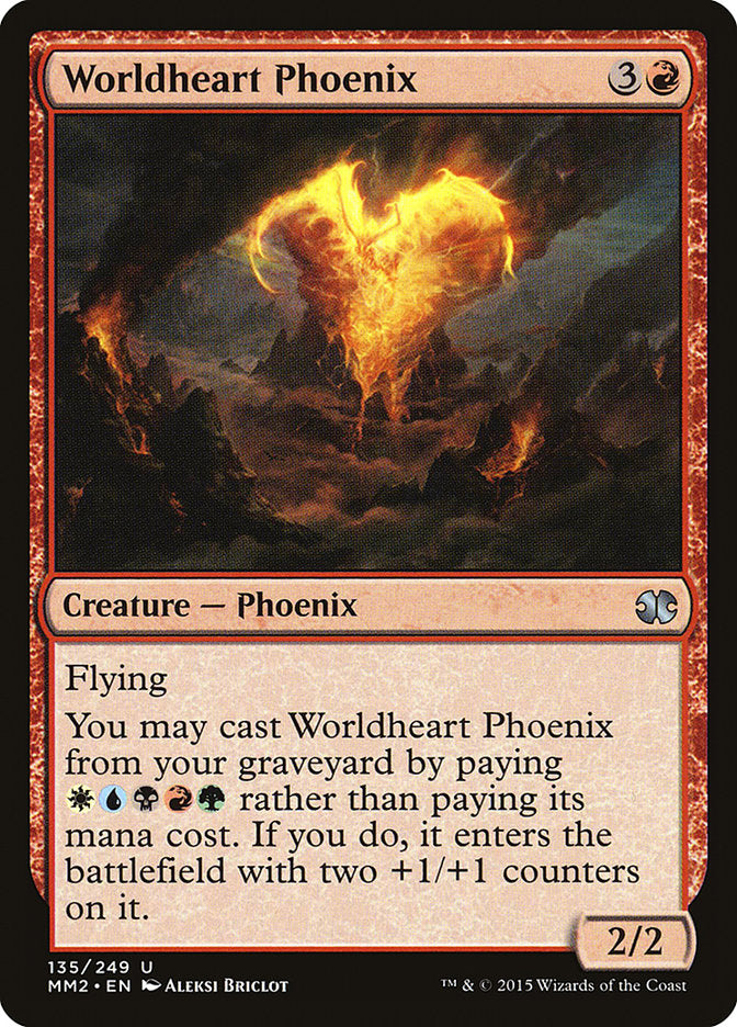 Worldheart Phoenix [Modern Masters 2015] | The CG Realm