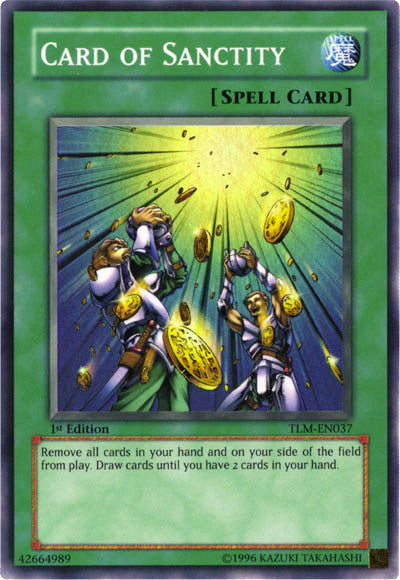 Card of Sanctity [TLM-EN037] Super Rare | The CG Realm