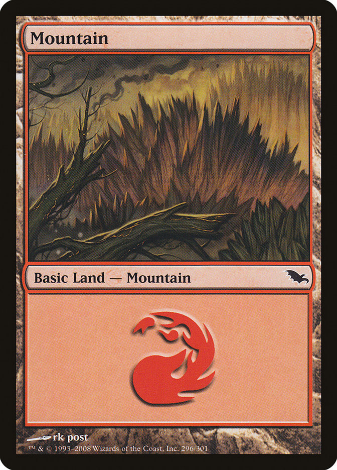 Mountain (296) [Shadowmoor] | The CG Realm