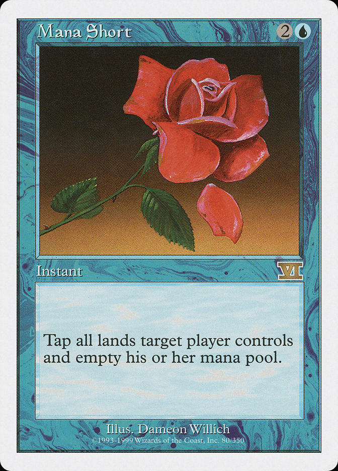 Mana Short [Classic Sixth Edition] | The CG Realm