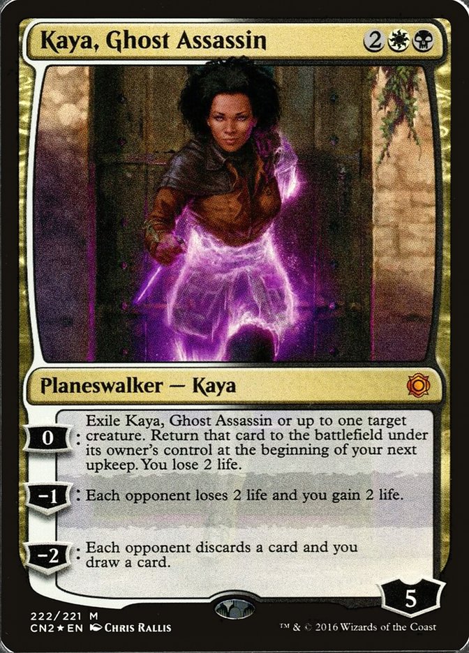 Kaya, Ghost Assassin (222/221) [Conspiracy: Take the Crown] | The CG Realm