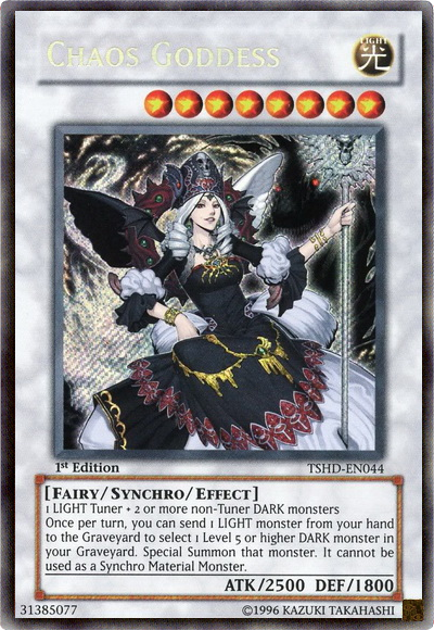 Chaos Goddess [TSHD-EN044] Secret Rare | The CG Realm