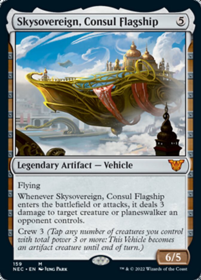 Skysovereign, Consul Flagship [Kamigawa: Neon Dynasty Commander] | The CG Realm