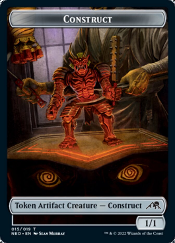 Construct (015) // Blood (017) Double-Sided Token [Challenger Decks 2022 Tokens] | The CG Realm