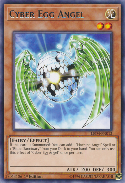 Cyber Egg Angel [LED4-EN013] Rare | The CG Realm