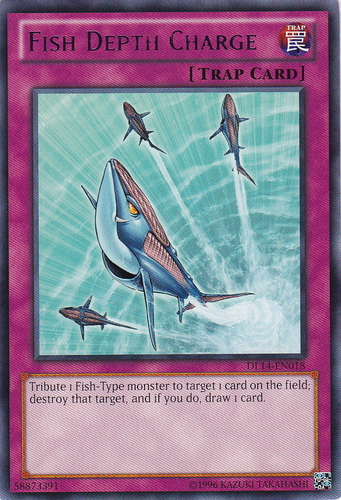 Fish Depth Charge (Blue) [DL14-EN018] Rare | The CG Realm