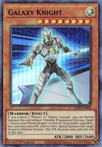 Galaxy Knight (Blue) [LDS2-EN049] Ultra Rare | The CG Realm