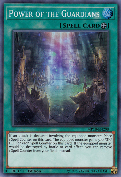 Power of the Guardians [MP18-EN208] Super Rare | The CG Realm