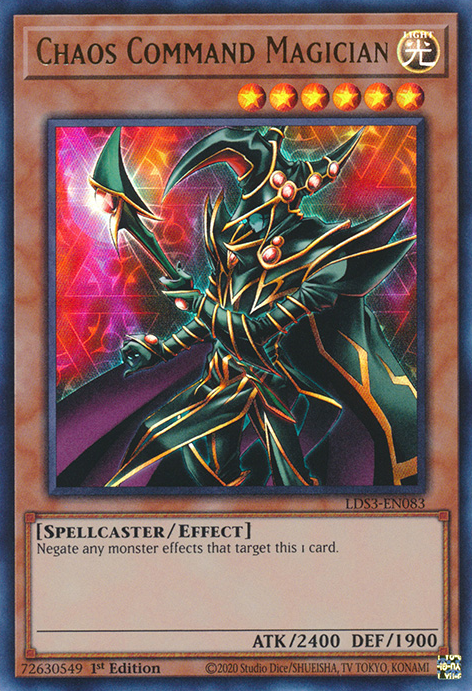 Chaos Command Magician [LDS3-EN083] Ultra Rare | The CG Realm