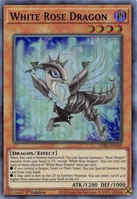 White Rose Dragon (Green) [LDS2-EN109] Ultra Rare | The CG Realm