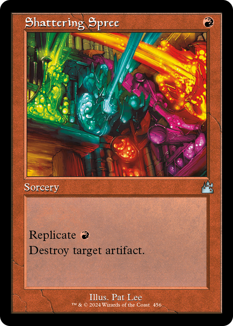 Shattering Spree (Retro Frame) [Ravnica Remastered] | The CG Realm