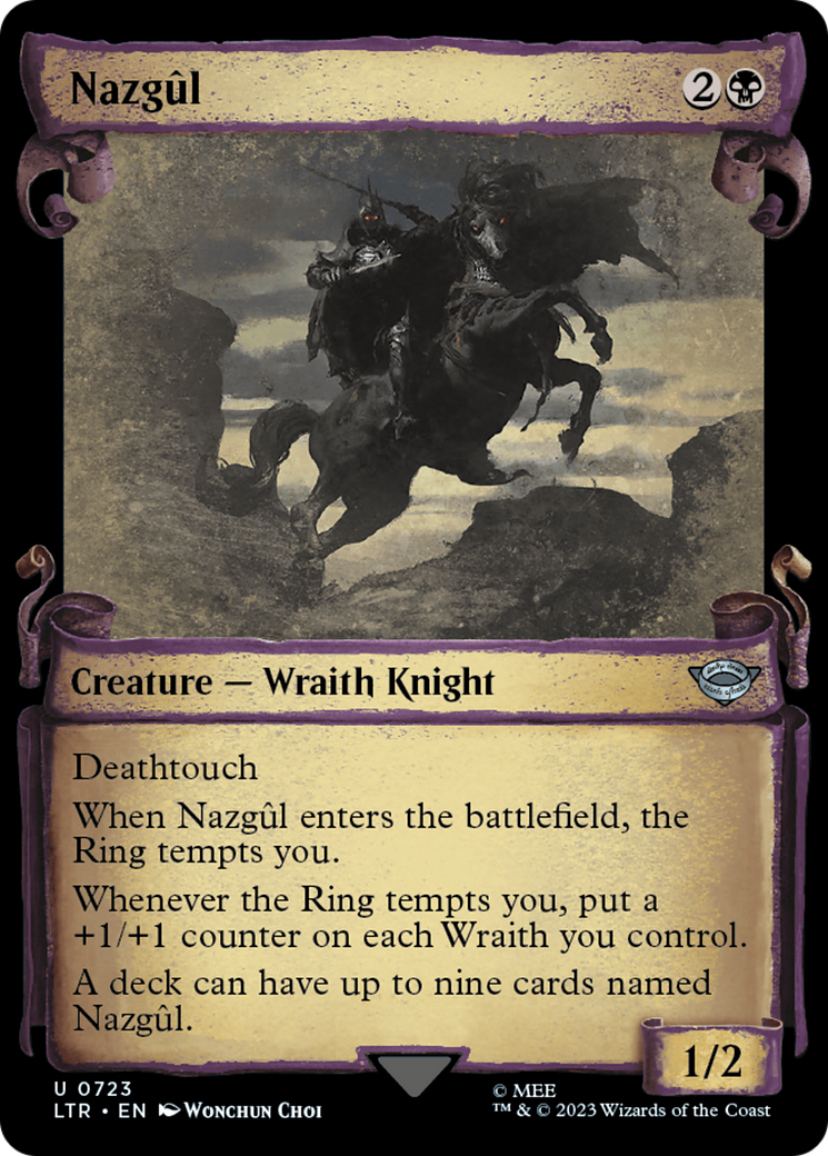 Nazgul (0723) [The Lord of the Rings: Tales of Middle-Earth Showcase Scrolls] | The CG Realm