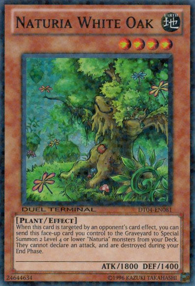 Naturia White Oak [DT04-EN081] Super Rare | The CG Realm