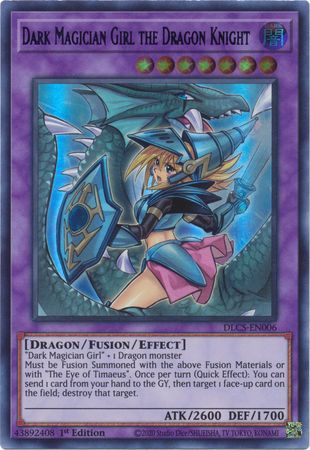 Dark Magician Girl the Dragon Knight (Alternate Art) [DLCS-EN006] Ultra Rare | The CG Realm