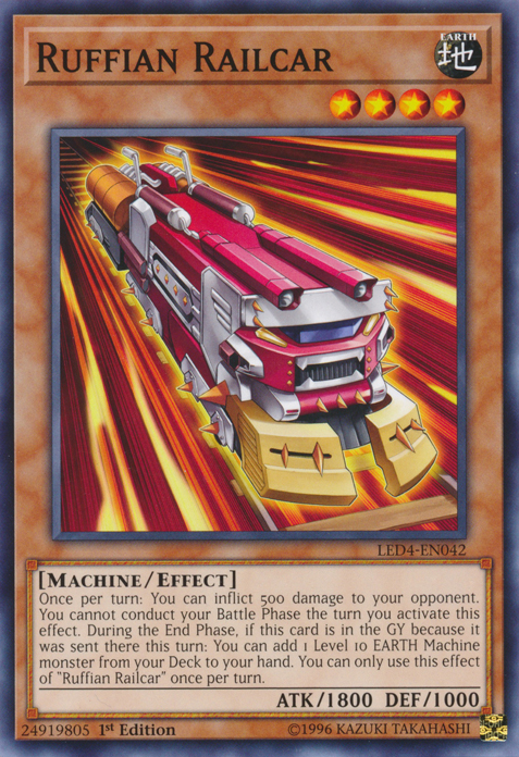 Ruffian Railcar [LED4-EN042] Common | The CG Realm