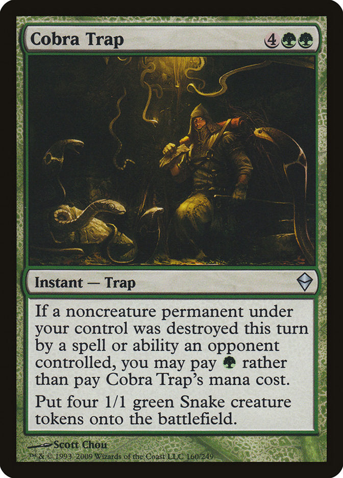 Cobra Trap [Zendikar] | The CG Realm