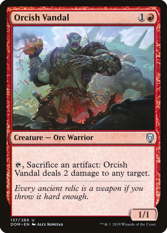 Orcish Vandal [Dominaria] | The CG Realm