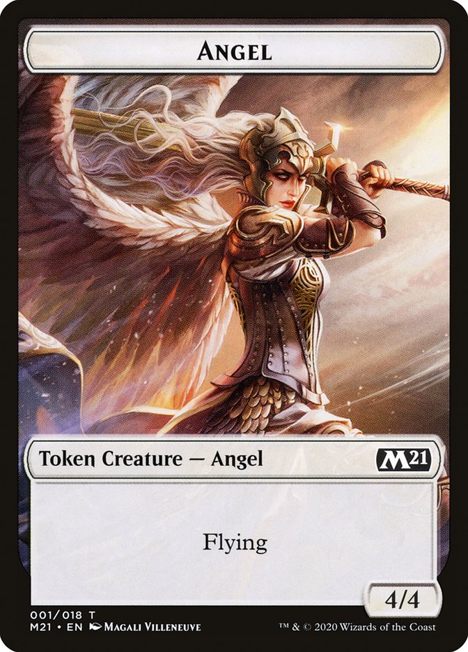 Angel Token [Core Set 2021 Tokens] | The CG Realm