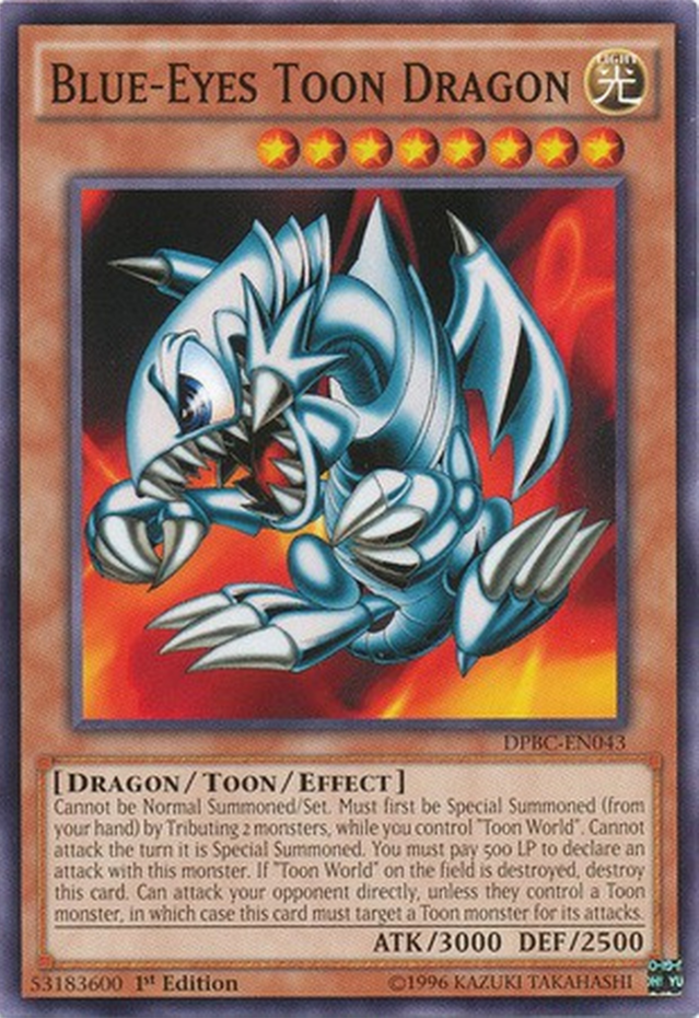 Blue-Eyes Toon Dragon [DPBC-EN043] Common | The CG Realm