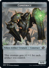 Servo // Construct (005) Double-Sided Token [The Brothers' War Commander Tokens] | The CG Realm