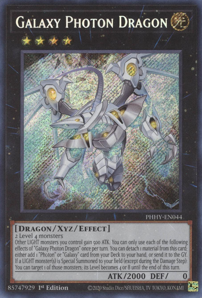 Galaxy Photon Dragon [PHHY-EN044] Secret Rare | The CG Realm