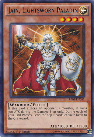 Jain, Lightsworn Paladin [BP03-EN042] Rare | The CG Realm