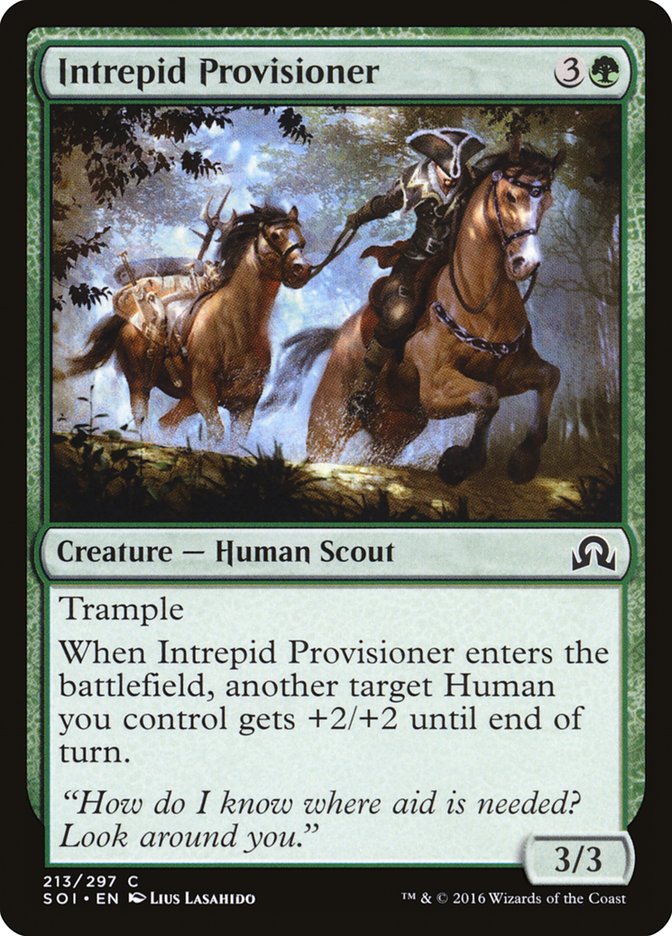 Intrepid Provisioner [Shadows over Innistrad] | The CG Realm