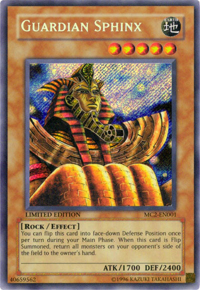 Guardian Sphinx [MC2-EN001] Secret Rare | The CG Realm