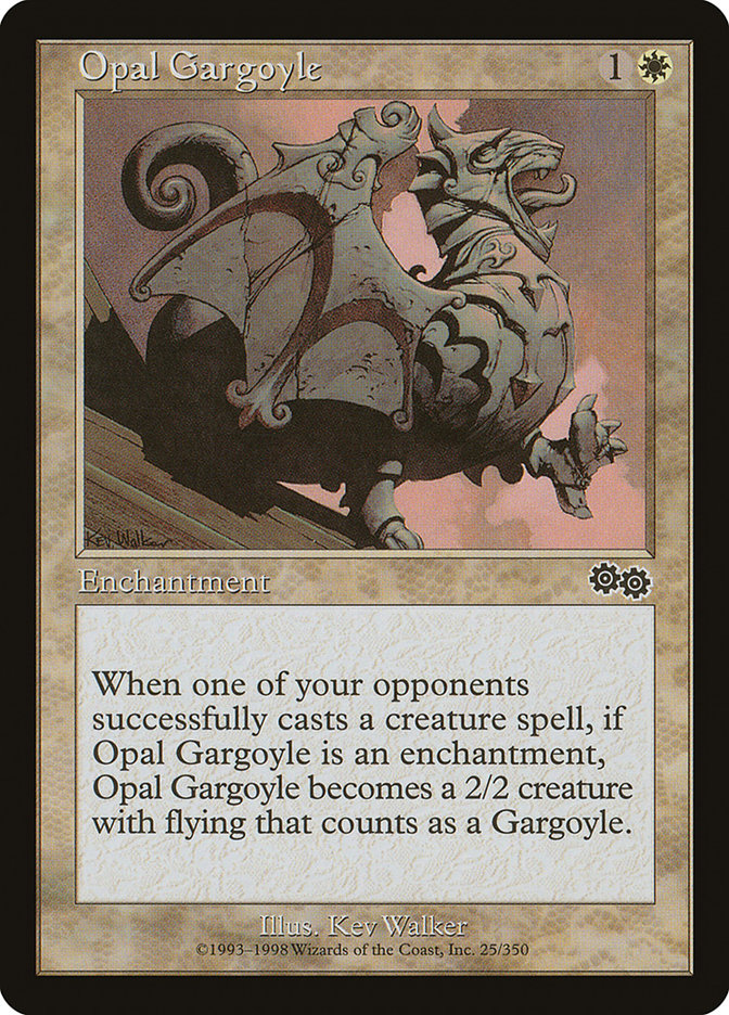 Opal Gargoyle [Urza's Saga] | The CG Realm