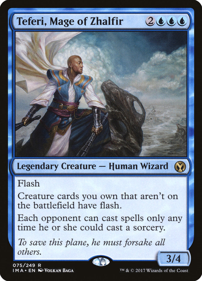 Teferi, Mage of Zhalfir [Iconic Masters] | The CG Realm