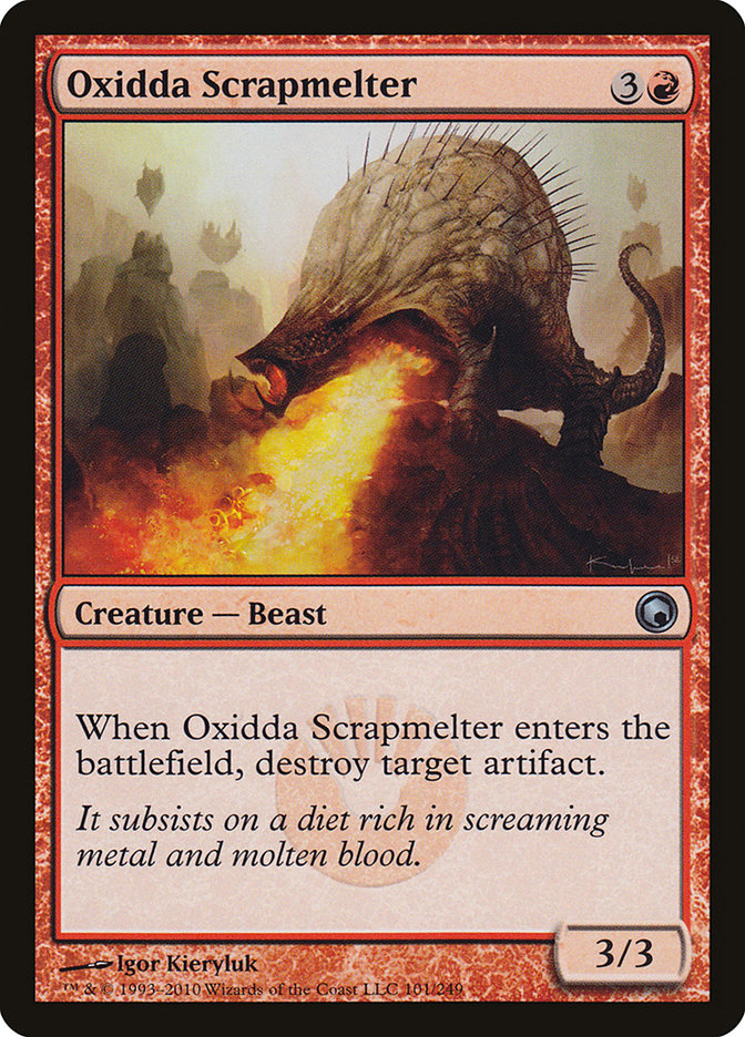 Oxidda Scrapmelter [Scars of Mirrodin] | The CG Realm