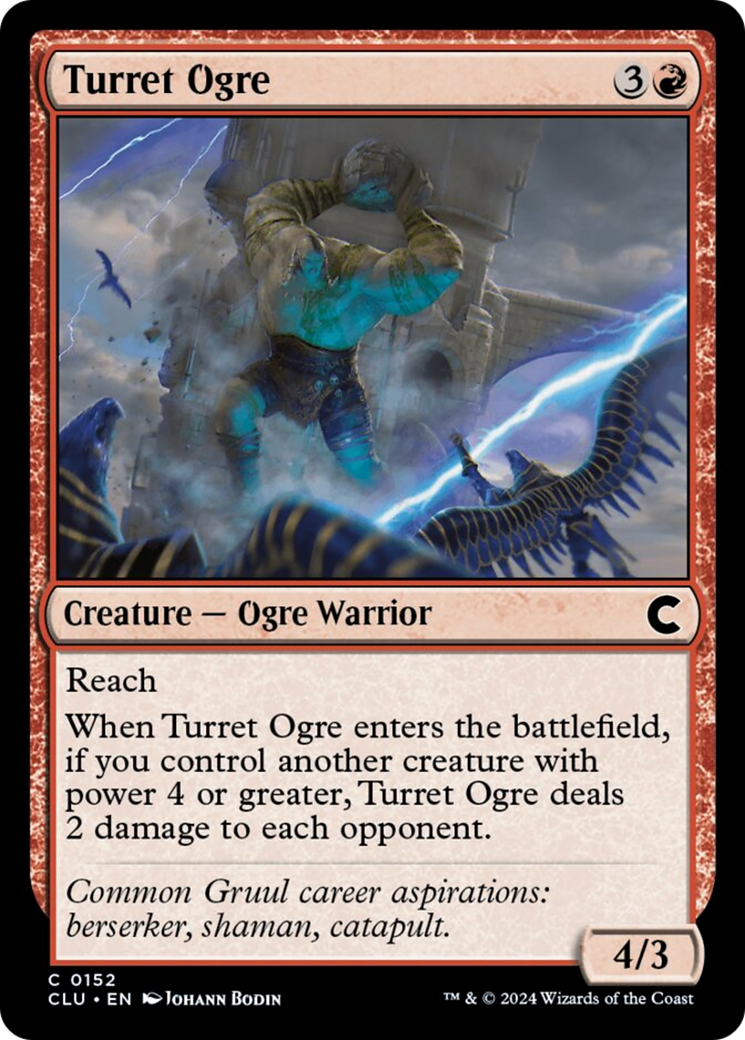 Turret Ogre [Ravnica: Clue Edition] | The CG Realm