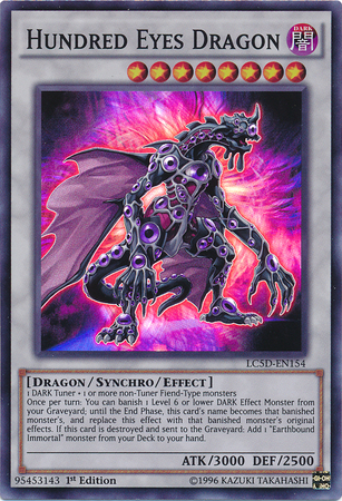 Hundred Eyes Dragon [LC5D-EN154] Super Rare | The CG Realm