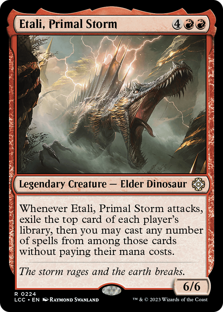 Etali, Primal Storm [The Lost Caverns of Ixalan Commander] | The CG Realm