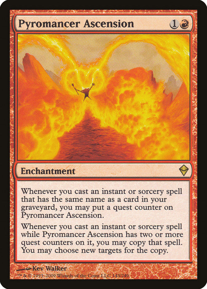 Pyromancer Ascension [Zendikar] | The CG Realm