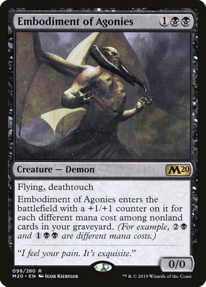 Embodiment of Agonies [Core Set 2020] | The CG Realm