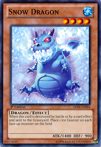 Snow Dragon [ABYR-EN094] Common | The CG Realm