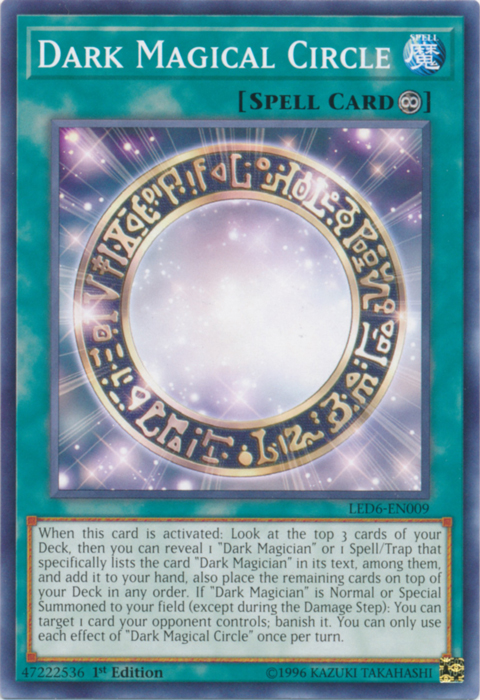 Dark Magical Circle [LED6-EN009] Common | The CG Realm