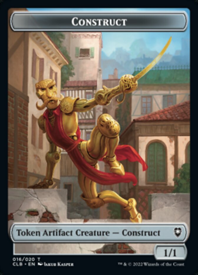 Construct Token [Commander Legends: Battle for Baldur's Gate Tokens] | The CG Realm