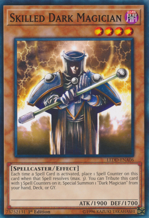 Skilled Dark Magician [LEDD-ENA06] Common | The CG Realm