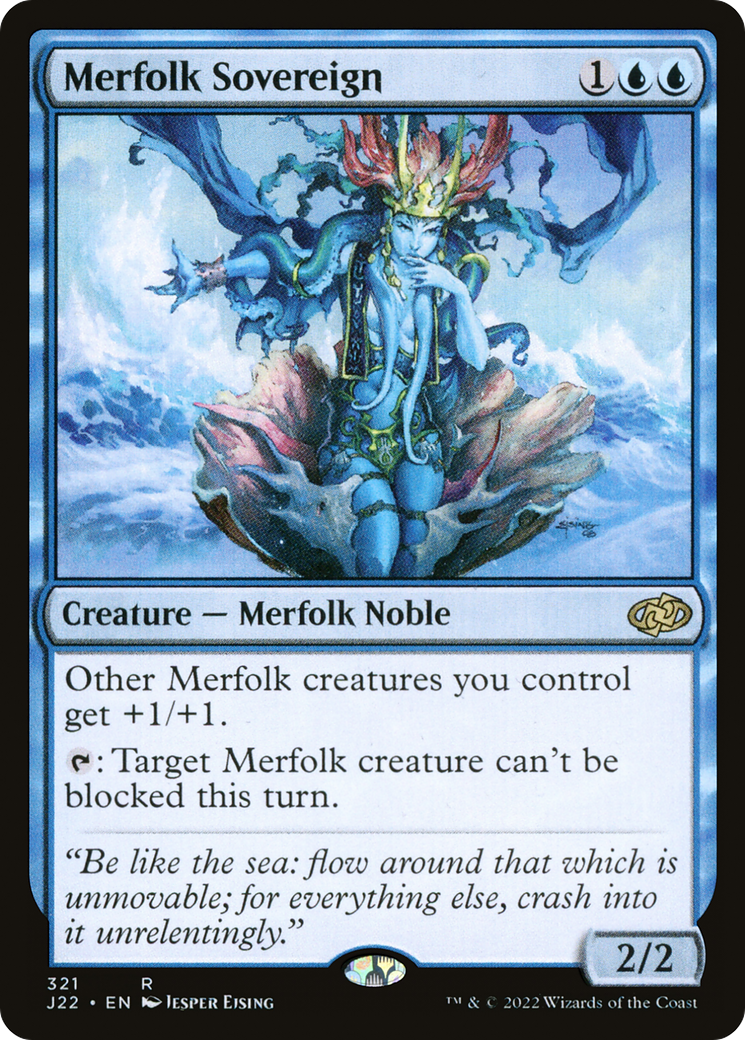 Merfolk Sovereign [Jumpstart 2022] | The CG Realm