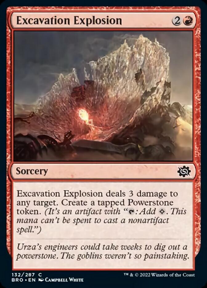 Excavation Explosion [The Brothers' War] | The CG Realm