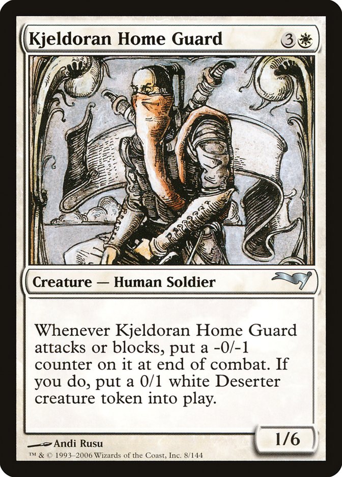 Kjeldoran Home Guard [Coldsnap Theme Decks] | The CG Realm