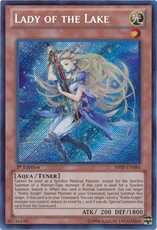 Lady of the Lake [SHSP-EN084] Secret Rare | The CG Realm