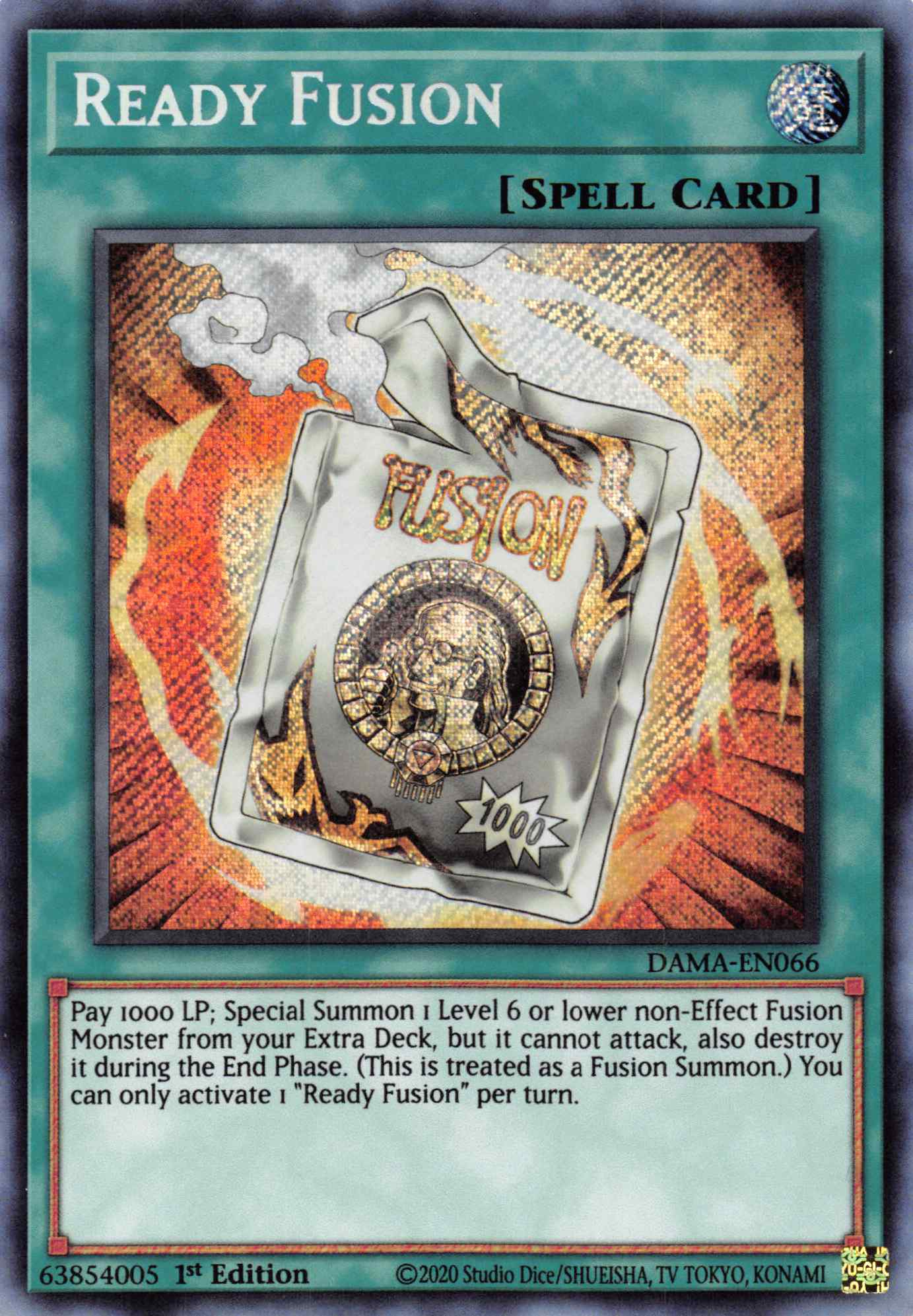 Ready Fusion [DAMA-EN066] Secret Rare | The CG Realm