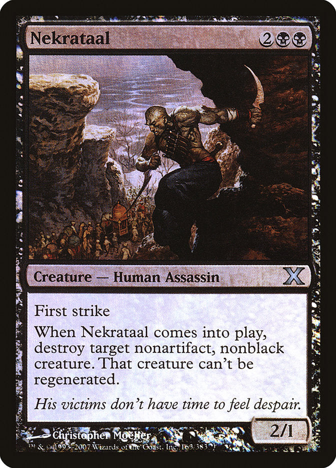 Nekrataal (Premium Foil) [Tenth Edition] | The CG Realm