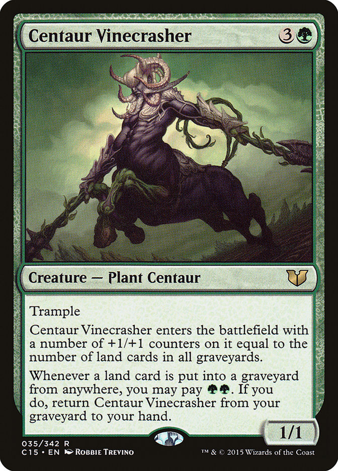 Centaur Vinecrasher [Commander 2015] | The CG Realm